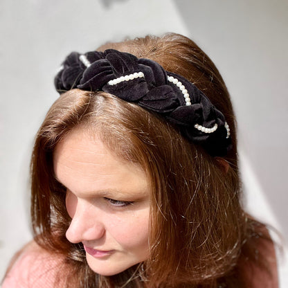 Georgina Embellished Plaited Headband