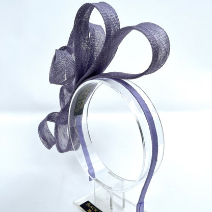 Margot Purple Fascinator