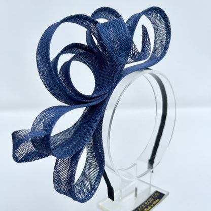 Margot Navy Fascinator