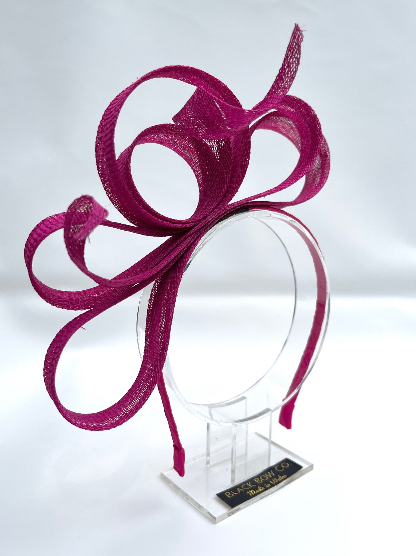 Margot Hot Pink Fascinator