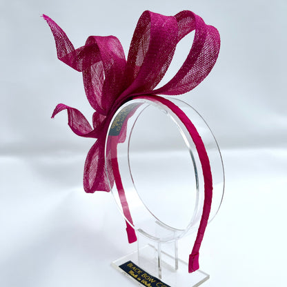 Margot Hot Pink Fascinator