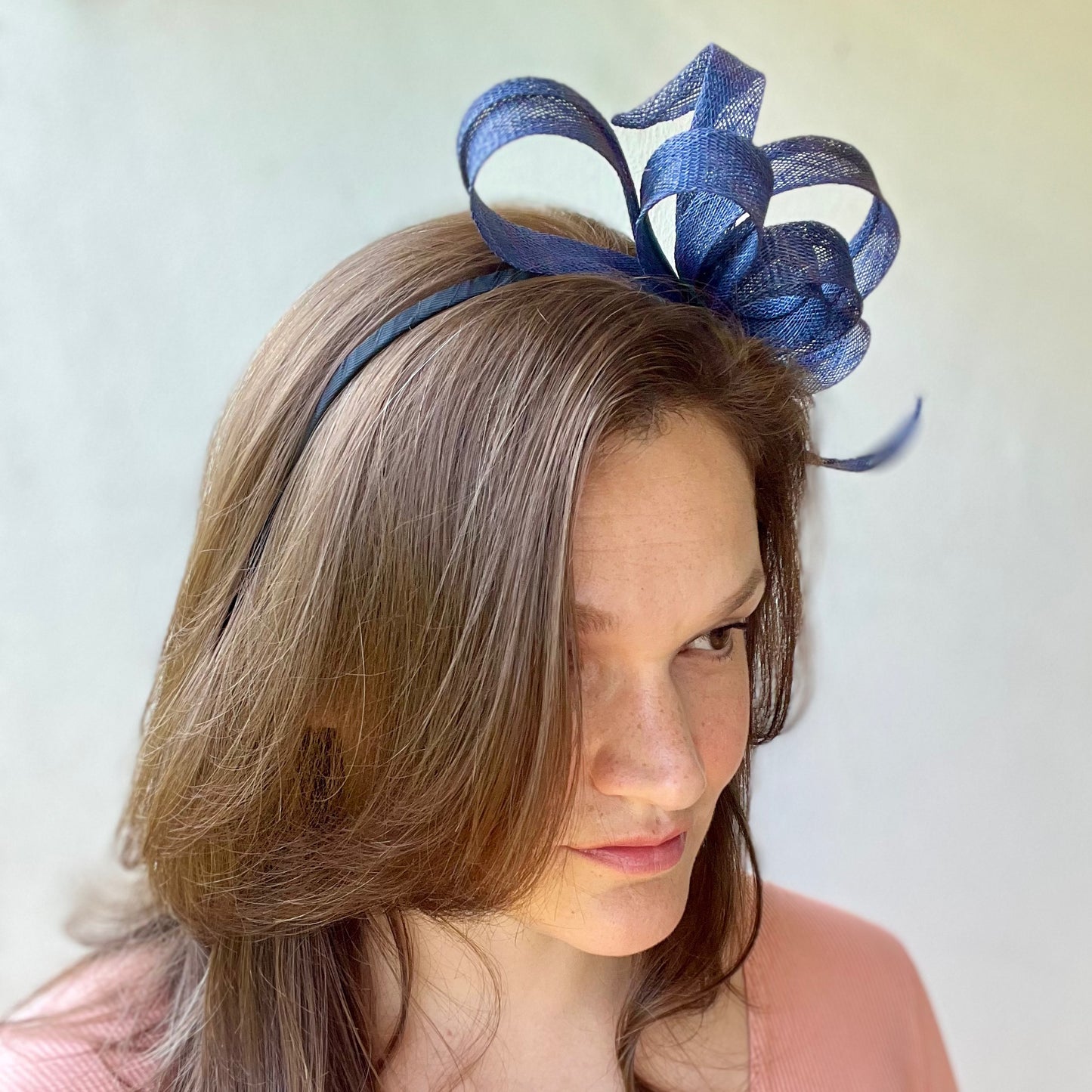 Margot Navy Fascinator