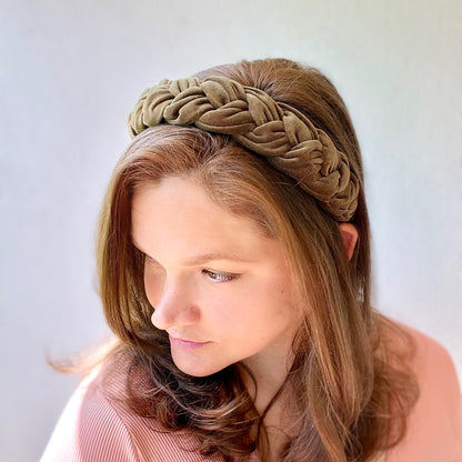 Olivia Plaited Headband