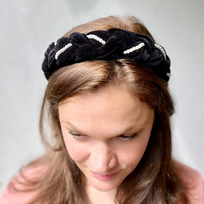 Georgina Embellished Plaited Headband