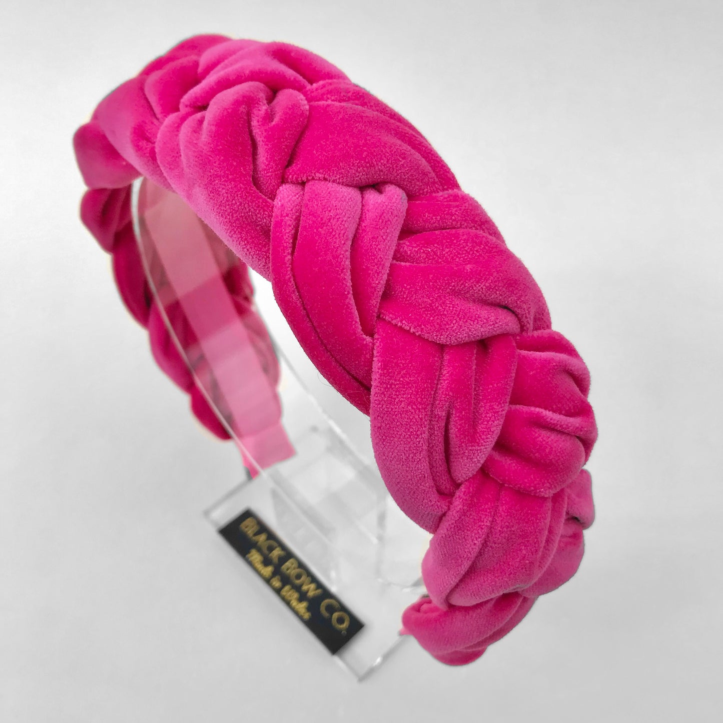 Bright pink headband 